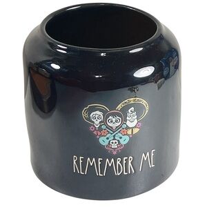 Rae Dunn Disney Pixar Coco 'Remember Me' Cannister (Missing Lid) Animated Mexico